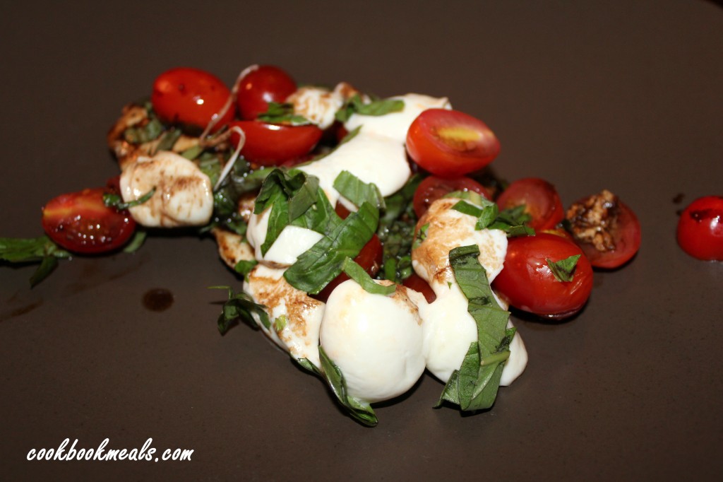 Baked Caprese Chicken With Balsamic Glaze